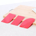 Baking Pastry Cream Scraper Teeth Edge DIY Scraper Cake Decorating Fondant Pastry Cutters Baking Spatulas Cake Tools