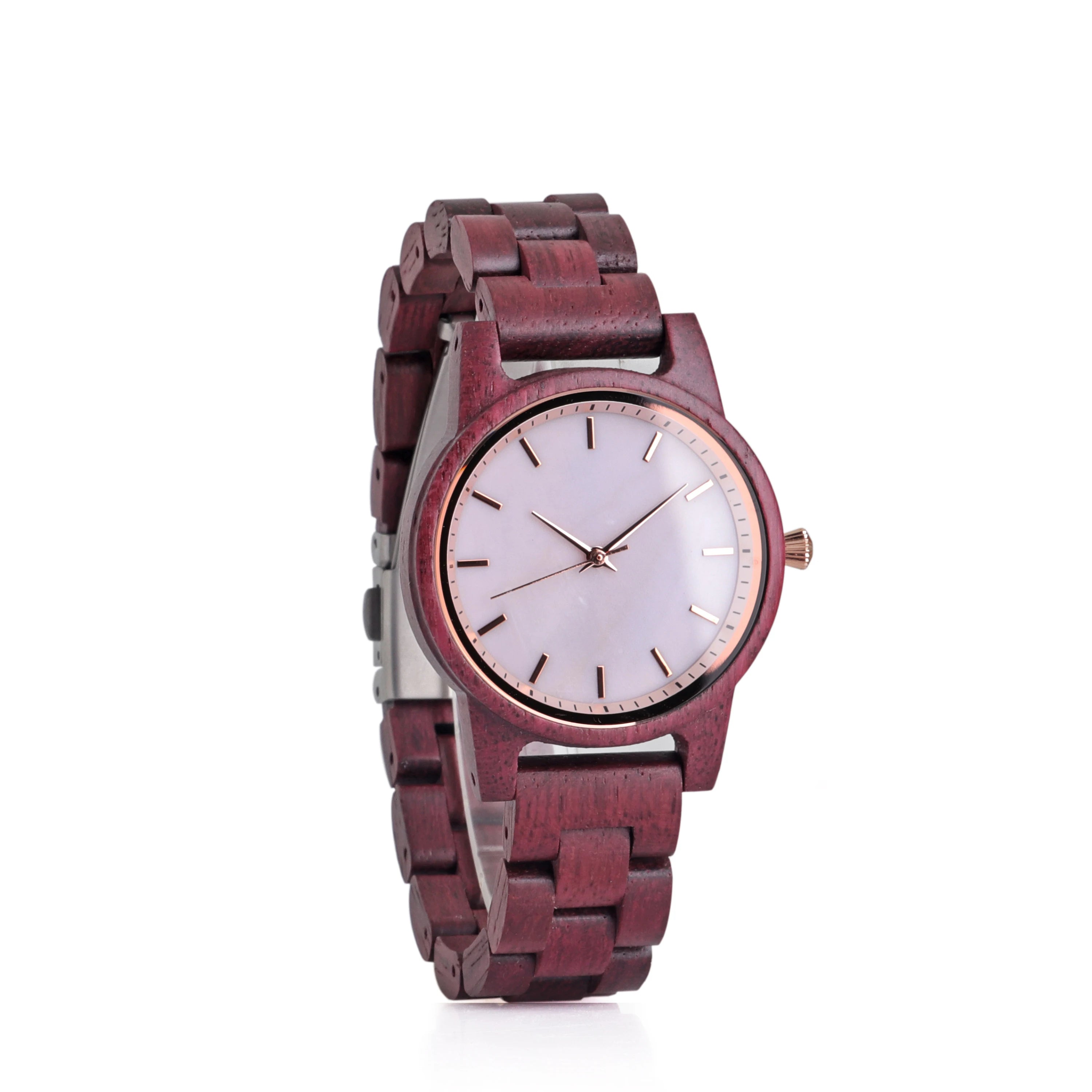Custom Logo Luxury Wood Watch for Women Lady Wholesale