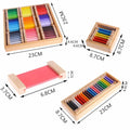 High Quality Montessori Teaching Wood Sensory Toys Set Color Tablets Wooden Montessori Toys Montessori Color Tablets Wooden