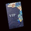 Custom Luxury PVC Business Card Double Side Embossed with Name Screen Printed Membership VIP Gift Magnetic Card