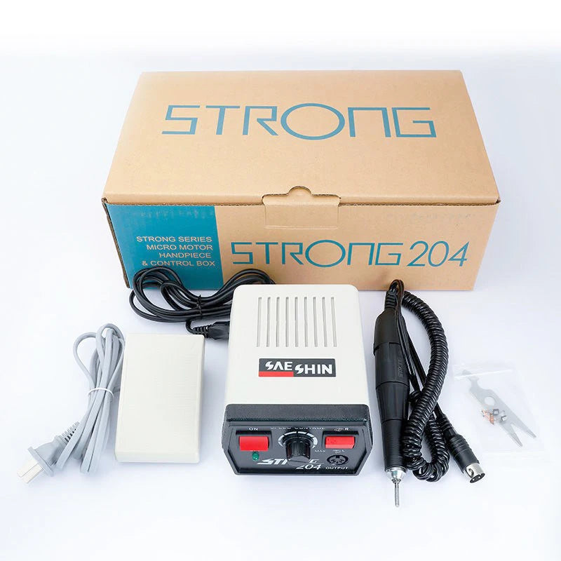204+102L Micro Engraving Tool | 35000RPM High-Speed Polisher for Jewelry/Gem/Nail | Precision Electric Grinding Machine