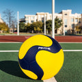 Customizable PSYCHE Premium PU Leather Volleyball with Uni Bladder & Cotton Wrapped Construction for Entertainment Matches