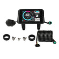 TFT-UKC1 Electric Bike Color 36V 48V 52V 60V 72V Electric Bicycle Ebike Display