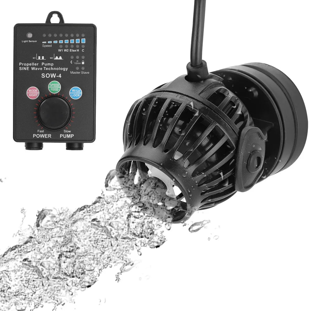 Modern Eco-Friendly Plastic Energy Saving Aquarium Magnetic Wave Maker Marine Coral Reef Pool Circulating Water Pump