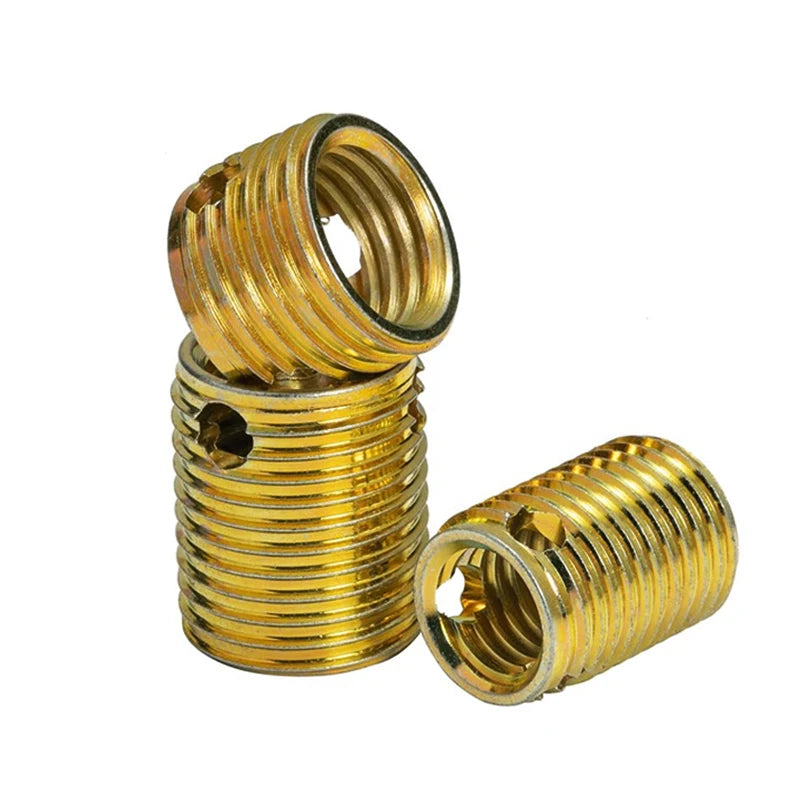 308 Three Hole Internal and External Thread Insert Self Tapping Thread Insert M5*0.8-M8*1*10L