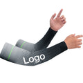 Custom Printed Sun Protection Sleeve Breathable Sport Football Youth Arm Sleeves