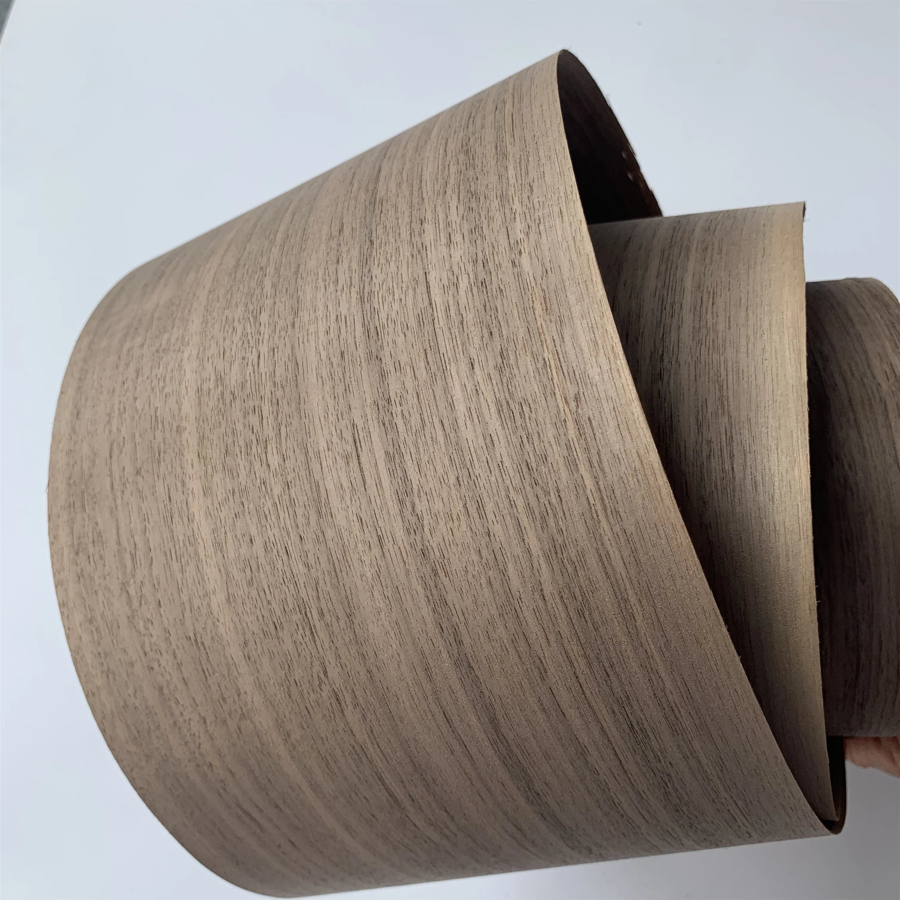 Natural North American Walnut Quarter Veneer 0.45mm 0.5mm 1mm Black Walnut Veneer for Wall Panel Furniture Surface Decoration