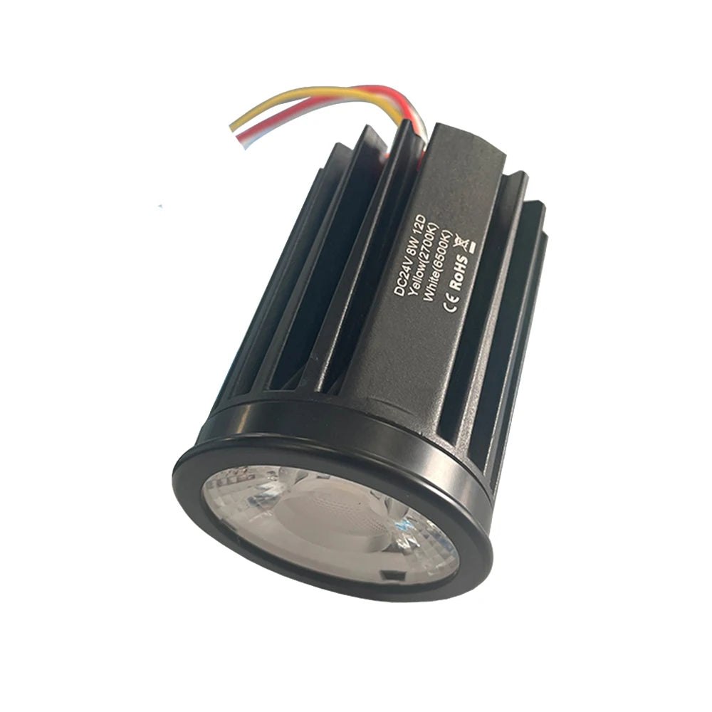 Benory 24V Tri-Color 2000-6000K CRI95 8W MR16 Module for KNX Loxone Hager Tuya Smart Home RGBW Mr16 Spot DALI PWM LED Spotlight