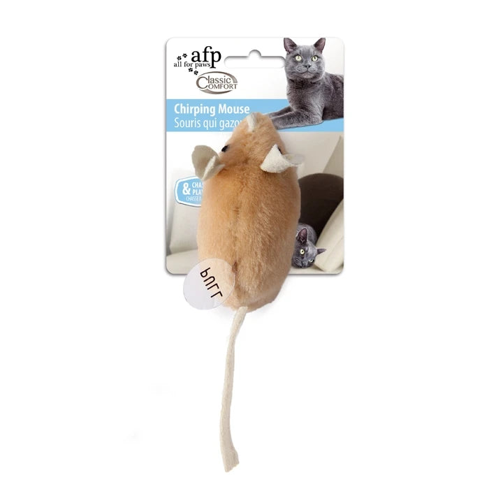 AFP Hot Simulated Plush Mice Bite Cute Funny Pet Toy the House Cats Toys Chirping Mouse With Sound