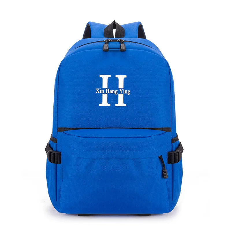 Oxford Cloth Schoolbags OEM Printed for Teenagers and Children Polyester Schoolbags for Children and Students