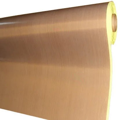 Brown Color High Viscosity PTFE Coated Fiberglass Adhesive Tape