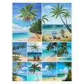 5D Diamond Painting Diamond DIY Full Drill Kits Wholesale DIY Rhinestone Embroidery Cross Stitch Mosaic for Home Decor Seascape