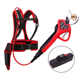 SWANSOFT 43.2V Lithium Battery 40MM Electric Scissors Protect Finger Trimmer Electric Pruning Shears Garden Pruning Machine