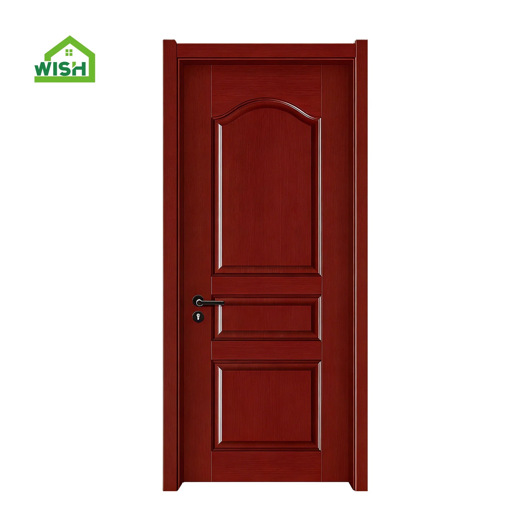 Classic Design Walnut Color Moulding Timber Door Design Pre Hung Door Swing Project Design Doors
