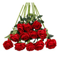 52cm Artificial Plants Rose Flower Head Decorative Flowers Wreaths Forever Flower Wedding Party Decoration Headwear Bride Decor