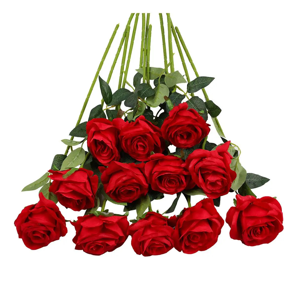 52cm Artificial Plants Rose Flower Head Decorative Flowers Wreaths Forever Flower Wedding Party Decoration Headwear Bride Decor