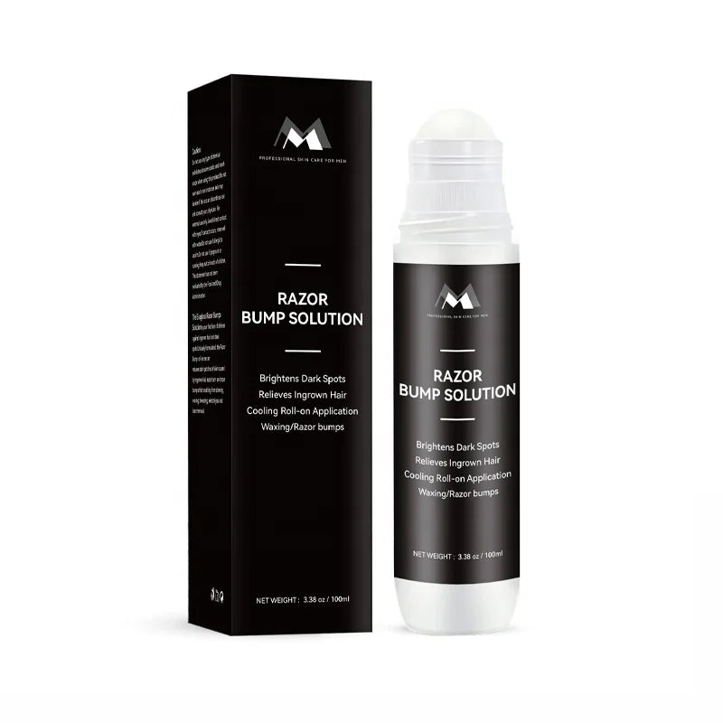 Custom Men Skin Care Aftershave Soothing Cooling Razor Bump Serum