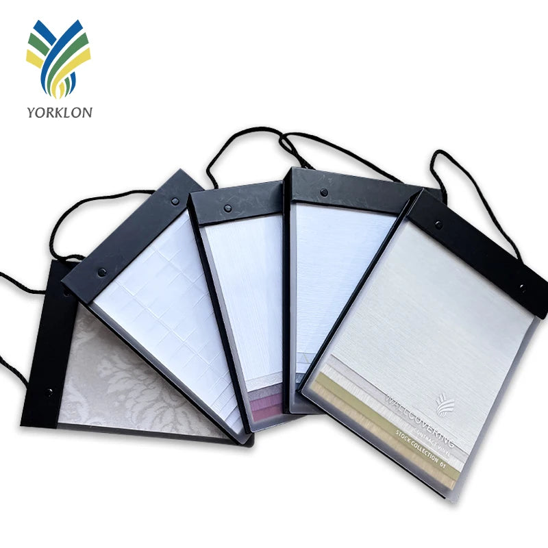 Yorklon Modern Style PVC Vinyl Wallpaper Rolls Waterproof & Fireproof Wall Covering Hot Sale for Hotel Wall Decor Wall Panels
