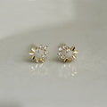 Earrings Women Jewelry Batch Flower Olive Leaf Earrings Tiny Heart Earrings
