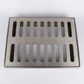 Custom 304 Stainless Steel Invisible Square Manhole Cover Drain Grate Rainwater Strainer Polished Finish with Carton Packing