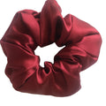 Hot Selling 100% Silk Popular Customizable Color High Elastic Hair Scrunchies