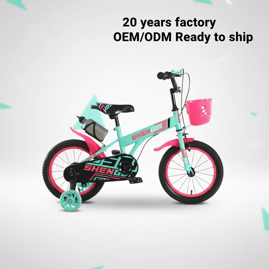 China Good Quality Low Price in Stock Kids Cycle Children Training Wheel Bike Kids Girl Bike for 8 and 10 Years Old Child