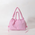 2024 Private Label Large-capacity Puffer Convertible Shoulder Crossbody Tote Handbag Backpack for Ladies Women