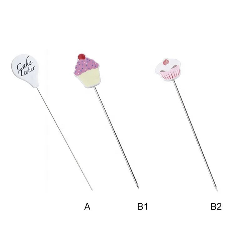 Cake Probe Cake Testing Needle Reusable Stainless Steel Cake Tester Stick