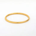 High End Stainless Steel Gold Plated Polishing Bangle Bracelet for Women Fashion Jewelry