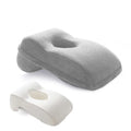 Soft Nap Donut Pillow Memory Foam Wedge Pillow for Sleeping Slow Rebound Desk Nap Pillow for Slender Ladies & Teenagers