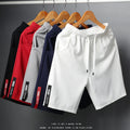 Beach Shorts Men 5" Casual Plain Color Elastic Waist Printed Pants Jogger Pants Manufacturer