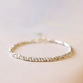 Minimal Polygonal Beads Bracelet 925 Sterling Silver Dainty Beads Bracelets for Women Gifts
