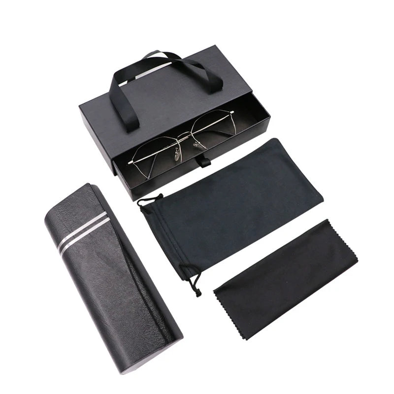 2025 Fashion Luxury Sunglasses Package Box Eyeglass Designer Gift Drawer Box Packaging Set for Glasses