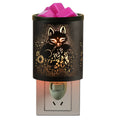 Electric Wax Melt Burner Plug in Fragrance Candle Wax Warmer Metal Oil Burner for Scented Candles Small Night Light Candle Warm