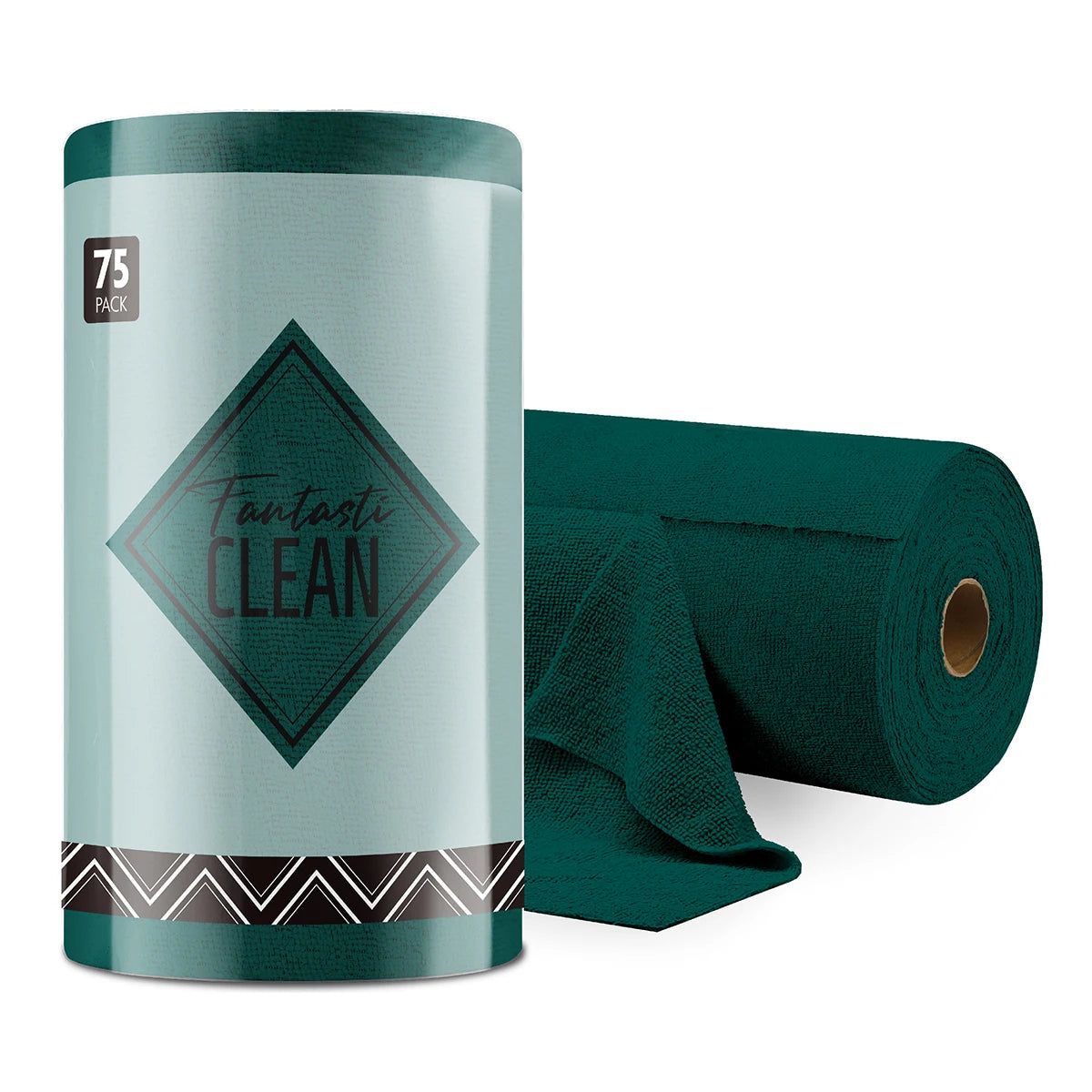 Ultra Absorbent 175gsm Microfiber Roll Cleaning Towels New Design Tear Away Reusable Washable Cloths for Car and House