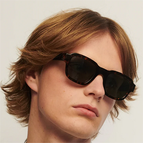 Famous Designer Brand Classic Vintage Square Sunglasses for Men Women White Frame Outdoor Beach Eyewear with Rivets OEM Accepted