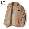 Liu Ming Hot Selling Wholesale Winter Warm Men Fashion Corduroy Fleece Jackets Outwear Plus Size Jackets