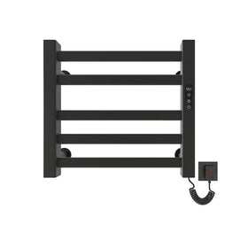 APP Smart Control Electric Heated Towel Warmer Rack with Top Shelf Heater Electric Towel Rack Metal Bathroom Towel Rack