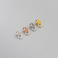 Best Selling Silver 925 Gold Plated Wrapped Cord Closing End Buckle Crimp Bead Cover Clasp for Jewelry Bracelet Necklace Making