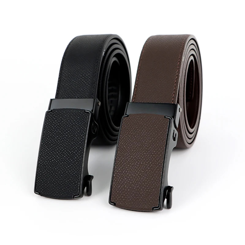 Wholesale Customized Design Mens Waist Straps Gift Wide Plate Buckle Belt Casual Business Men Leather Belts
