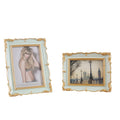 European Home Decoration Resin Frames Vintage Luxury Resin Gold Silver Photo Frame