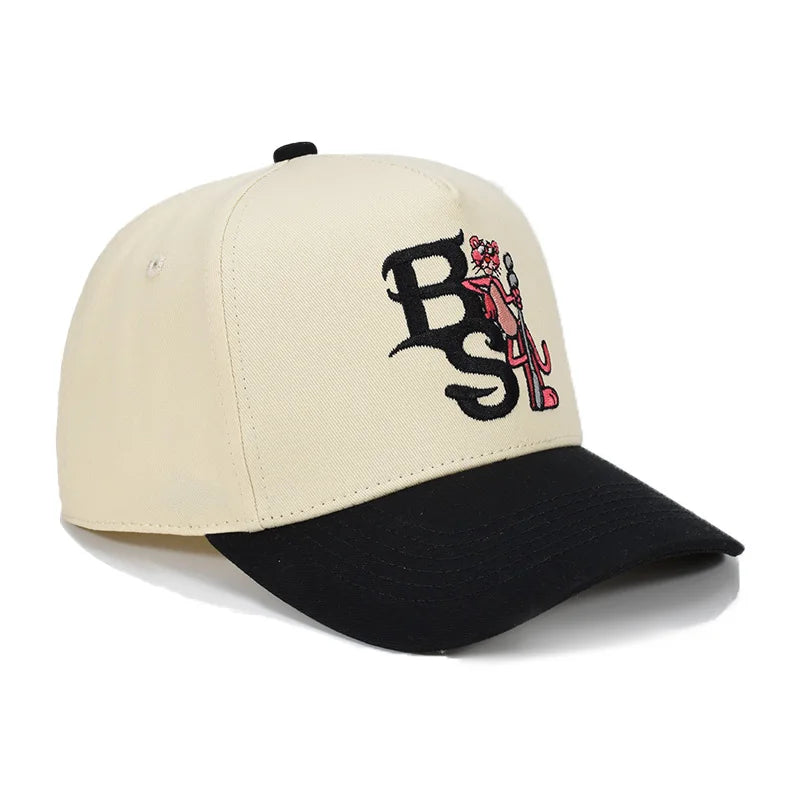Unisex High Quality 100% Cotton Waterproof Terry 5-Panel Two Tone Snapback Hats Custom Vintage Embroidery Sports Baseball Cap