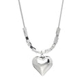 Craft Wolf Heart Love Couple Fashion Stainless Steel Stylish Necklace Big Brand Factory OEM Factory Process Production Wholesale
