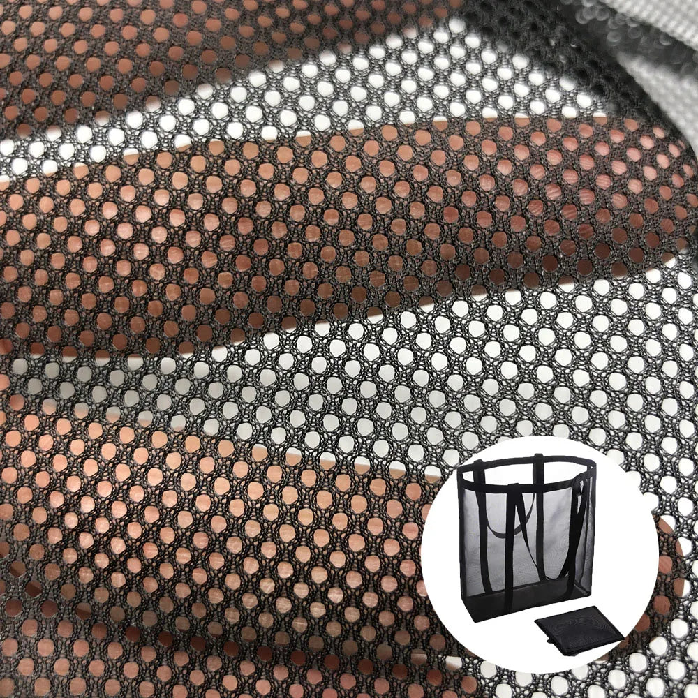 Top Selling Products 2023 Inner Lining Fabric 100Polyester Lightweight Opaque Mesh Net Fabrics for Chairs Clothing Shopping Bag