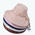 Wholesale Spring and Summer Fashion Sun Shade Decoration Strap Bow Knot Fisherman Fashion Hats