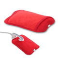 Hot Sale Big Capacity Electric Hot Water Bottle with Flannel Cover Hand Warmer Bottle Electric Hot Water Bag