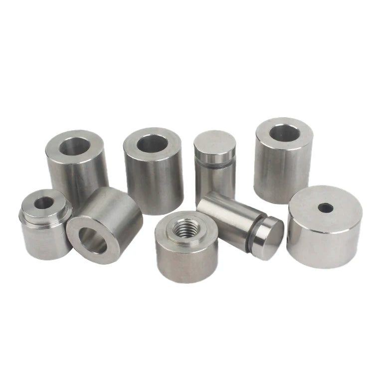 Stainless Steel Glass Balustrade Standoff Pins Clamp Glass Standoff