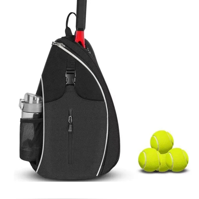 Waterproof Lightweight  Sporting Pickleball Badminton Rackets Tennis Sling Backpack