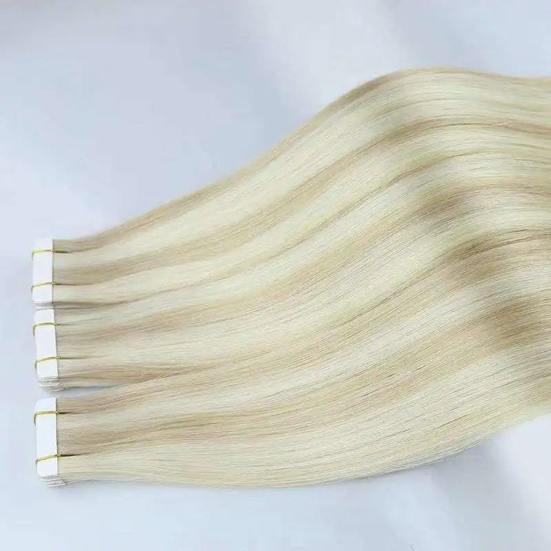 Wholesale Raw Vietnamese Indian Temple Invisible Tape in Hair Extensions 100human Hair Remy Cuticle Aligned Human Hair Vendors