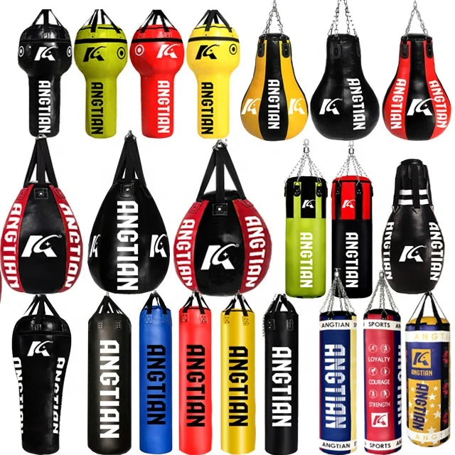Custom Boxing Punching Bag for Heavy Training/Professional Leather Kick Boxing Punching Bag